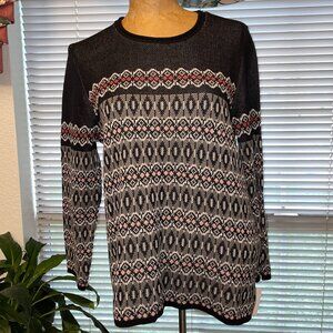 NWT $100+ Pullover Knit Sweater SKOVHUUS Made in Denmark M